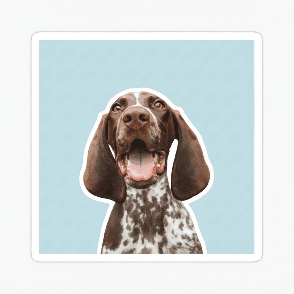 Scout Watercolor sticker