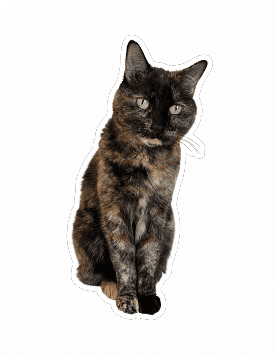 Luna — custom sticker